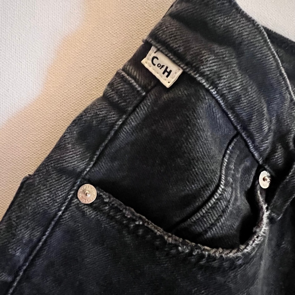 Citizens of Humanity Valerie Stirrup‎ Skinny Jean Black 26 90s Grunge Balletcore - Picture 5 of 9